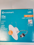 #ECOSMART- 3 PK 6" Downlight/65W Replacement /Soft White