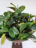 40150 Home Interiors - Faux Artificial Foliage In a Metal Vase