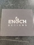 ENOCH Designs-RFID Blocking/Cowhide  Leather Wallet for Man