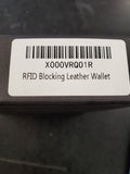 ENOCH Designs-RFID Blocking/Cowhide  Leather Wallet for Man