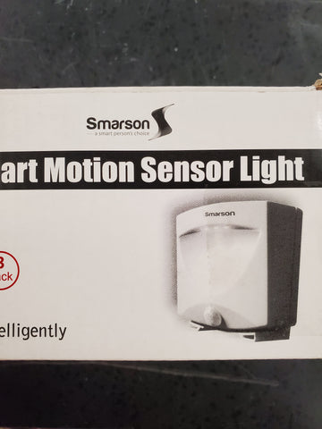 Smarson-Smart Motion Sensor LED Square Light-3PK
