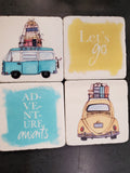Coasters-4 PC Set