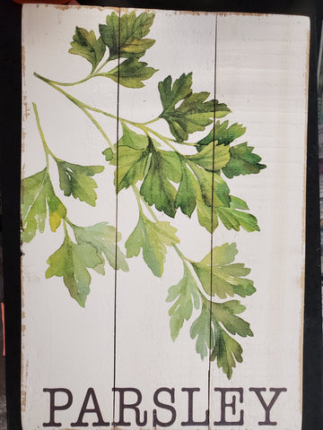 Parsley Sign Decor Box Frame-#X0022QPQ1T