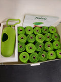 Furkicks-Pet Poop Waste Bag+Dispenser/300 Bags(20Rolls)