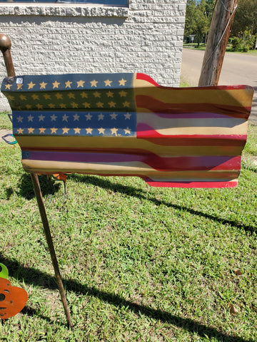Flag Garden Stick - Metal
