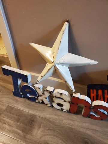 Texas Sign w/Star