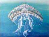 09655 HDC CANVAS "JELLY FISH"